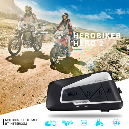 Motorcycle Helmet Bluetooth Intercom 1200m by HitMyNeed