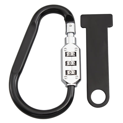 Motorcycle Helmet Lock with 3-Digit Combination Code by HitMyNeed