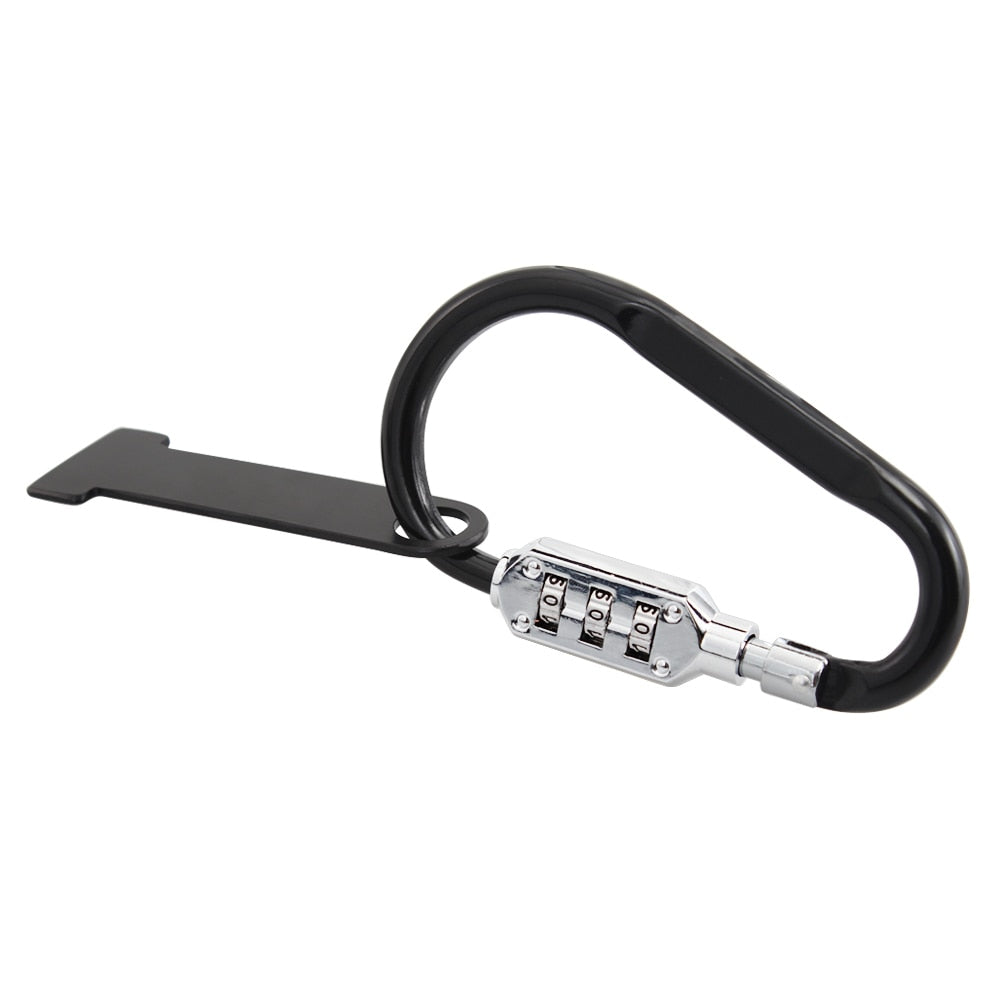 Motorcycle Helmet Lock with 3-Digit Combination Code by HitMyNeed
