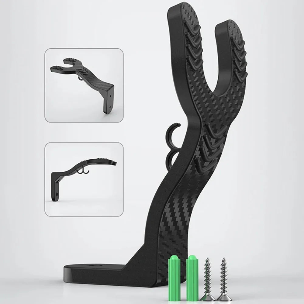 Motorcycle Helmet Wall Hook Rack Multipurpose Hanger by HitMyNeed