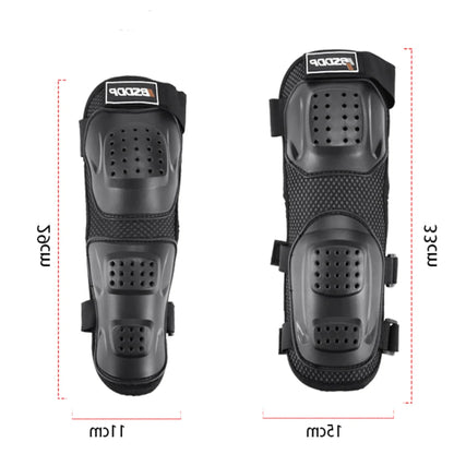 Motorcycle Knee & Elbow Pads 4-Piece Protection Set by HitMyNeed