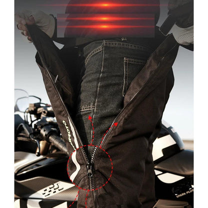 Motorcycle Quick-Release Waterproof Thermal Pants by HitMyNeed