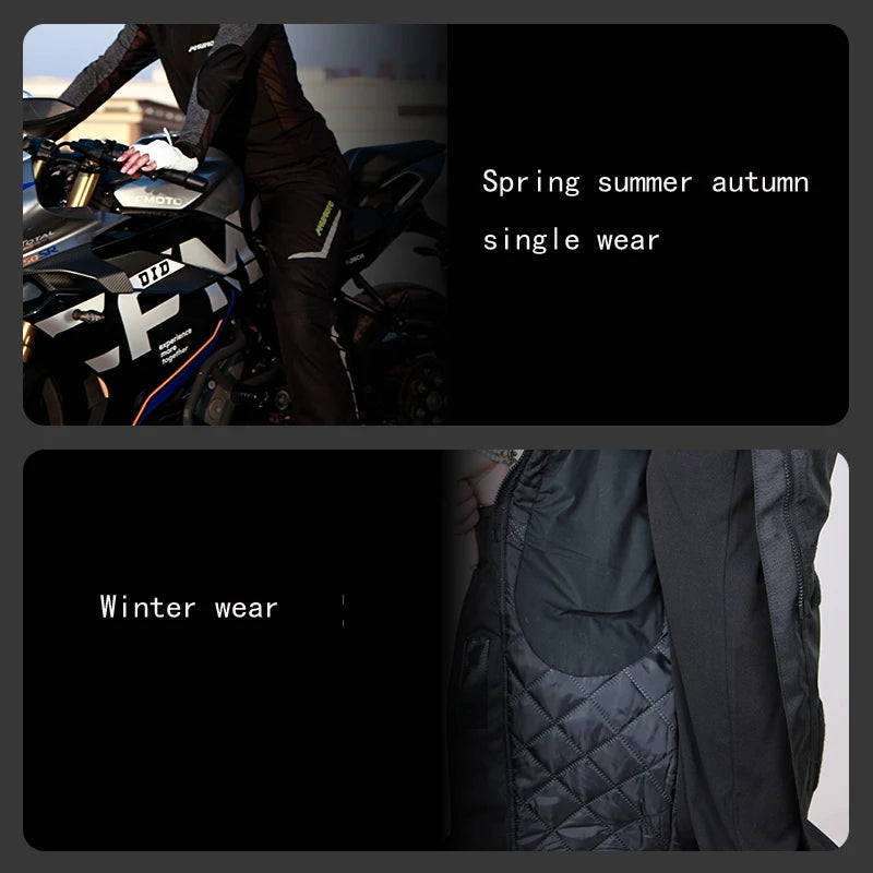 Motorcycle Quick-Release Waterproof Thermal Pants by HitMyNeed