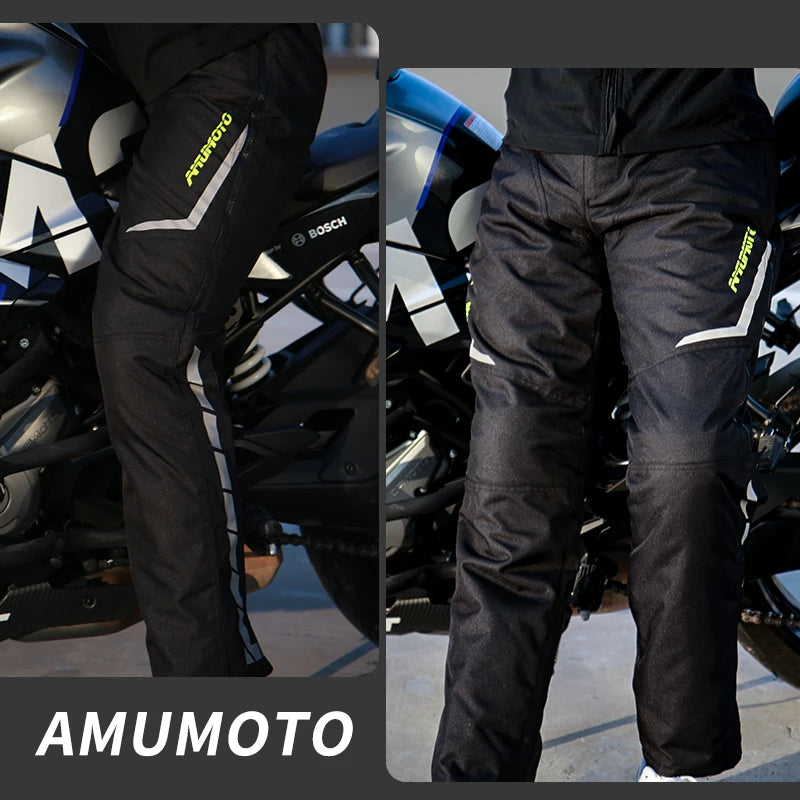 Motorcycle Quick-Release Waterproof Thermal Pants by HitMyNeed