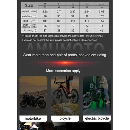 Motorcycle Quick-Release Waterproof Thermal Pants by HitMyNeed