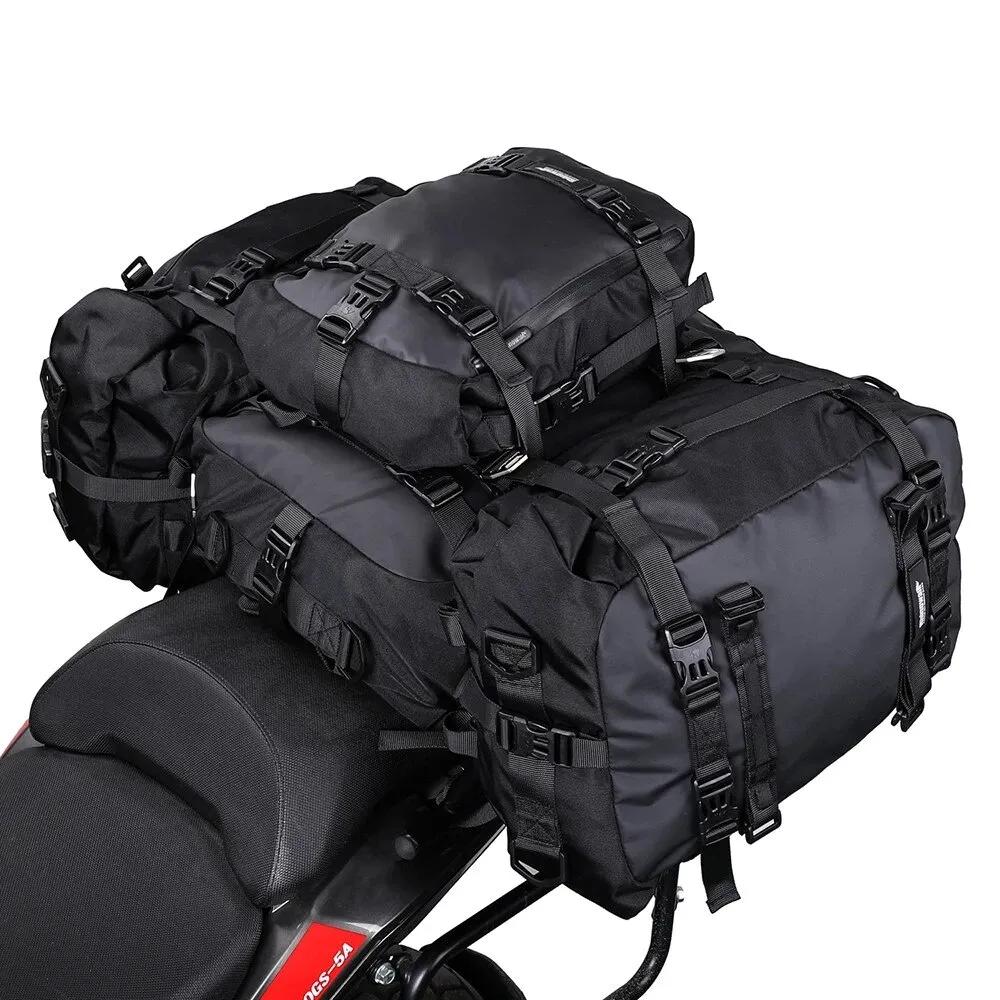 Motorcycle Rear Seat Waterproof Bag 10L 20L 30L 10l by HitMyNeed