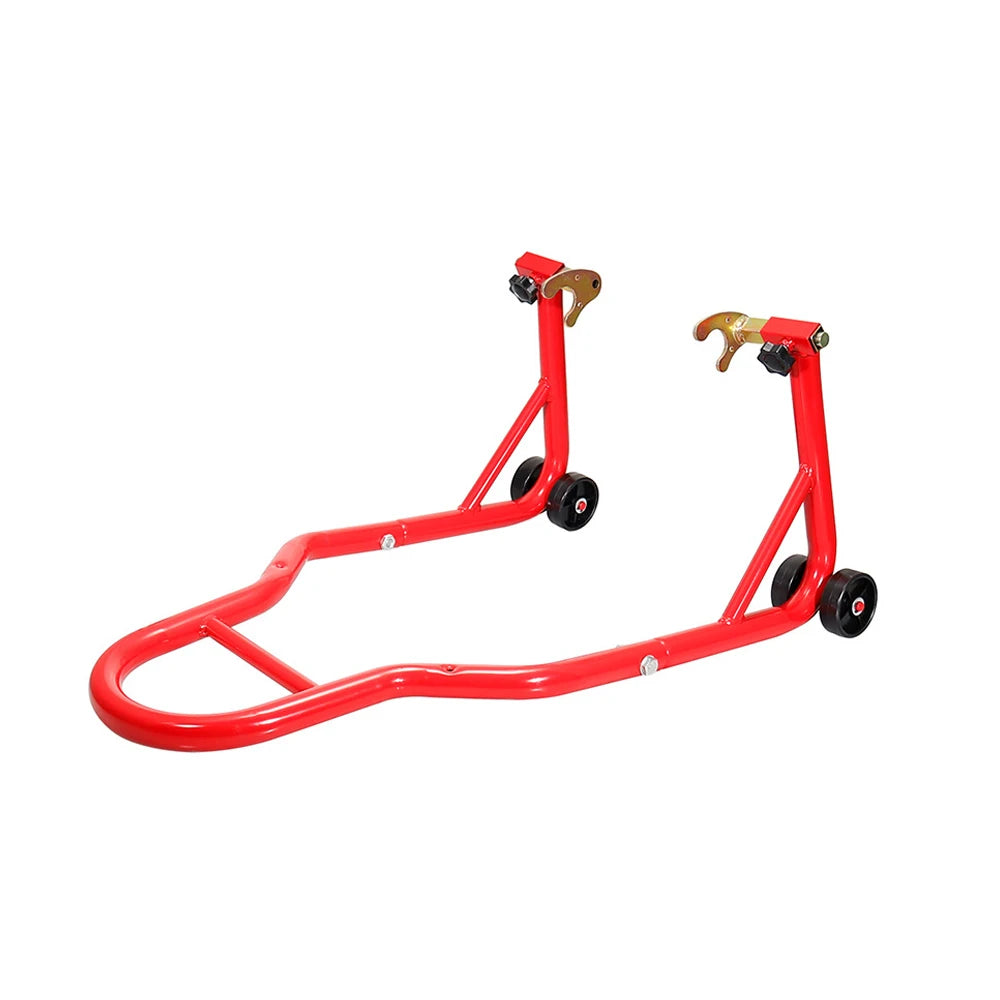 Motorcycle Rear Wheel Stand Black/Red 500kg Steel by HitMyNeed