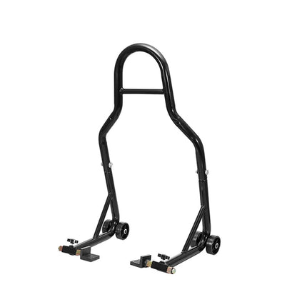 Motorcycle Rear Wheel Stand Black/Red 500kg Steel black by HitMyNeed