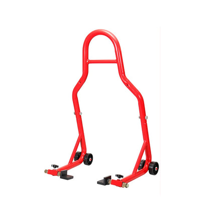 Motorcycle Rear Wheel Stand Black/Red 500kg Steel red by HitMyNeed