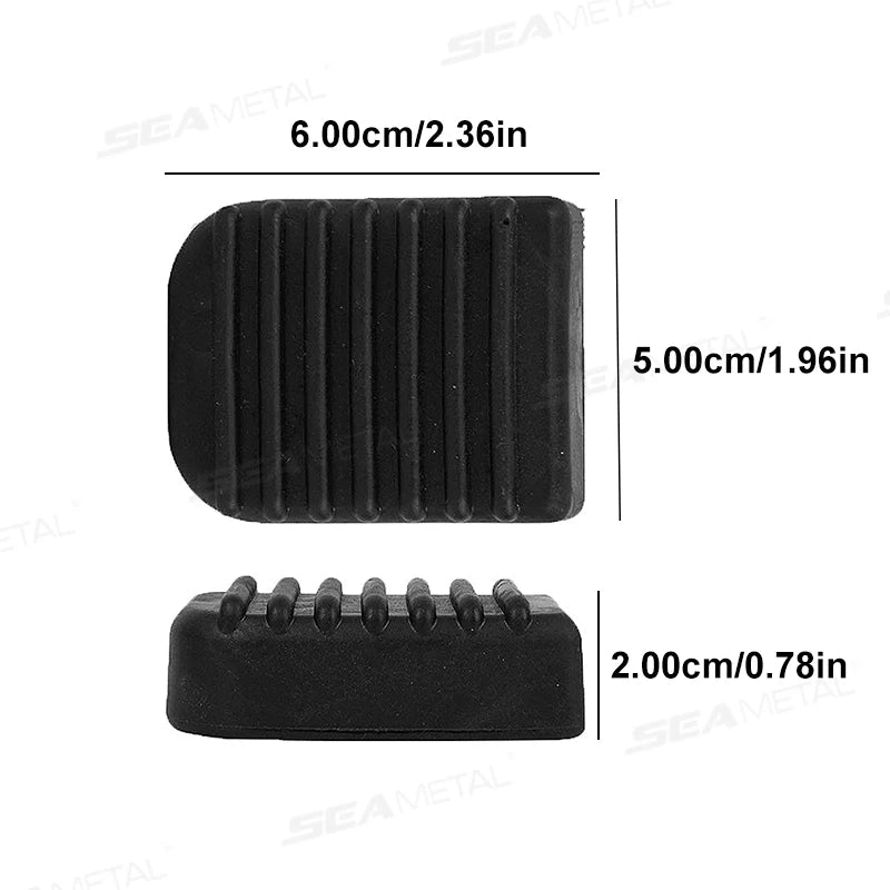 Motorcycle & Scooter Rubber Footrest Pad Anti-Slip Base by HitMyNeed