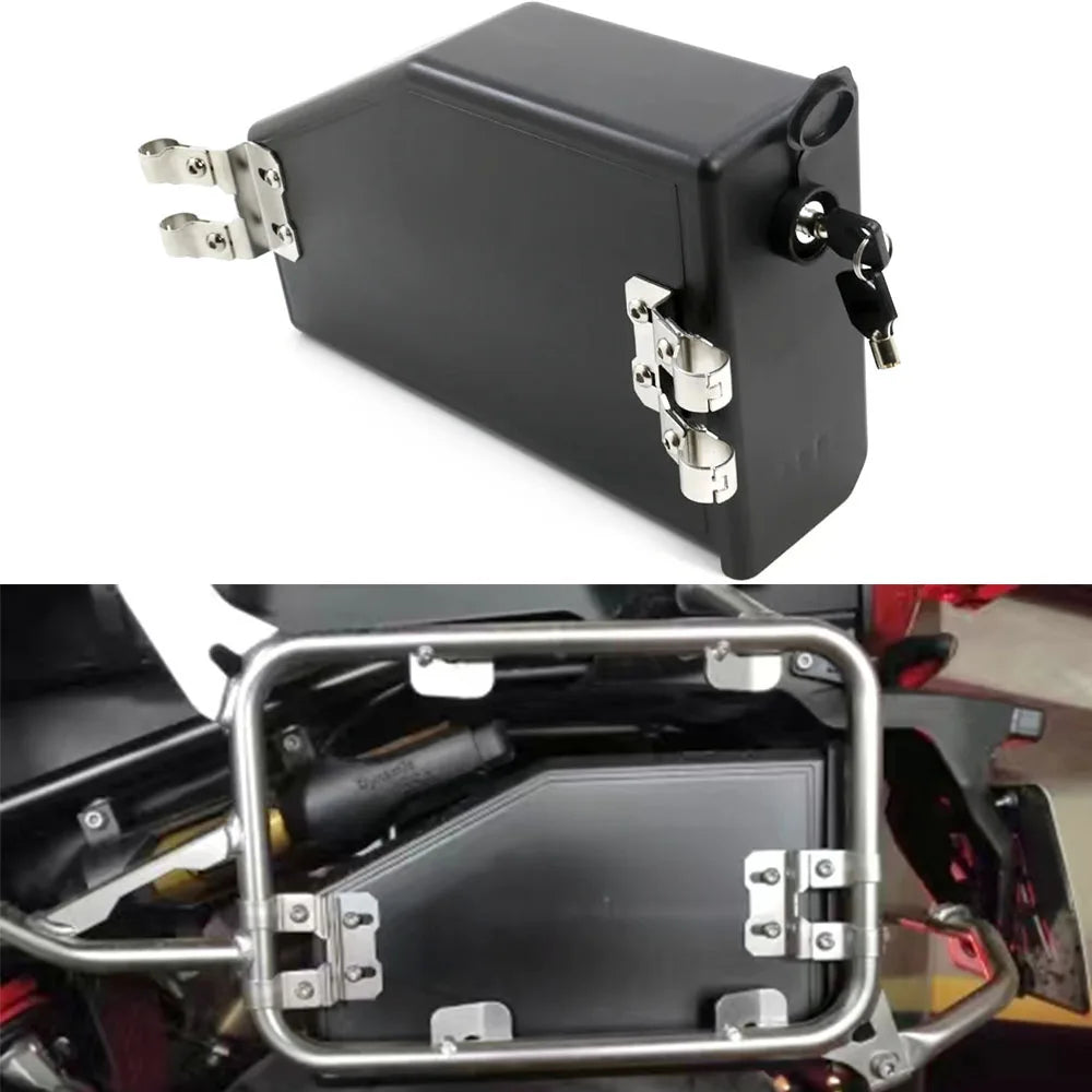 Motorcycle Side Tool Box for BMW GS & Benelli TRK502 by HitMyNeed