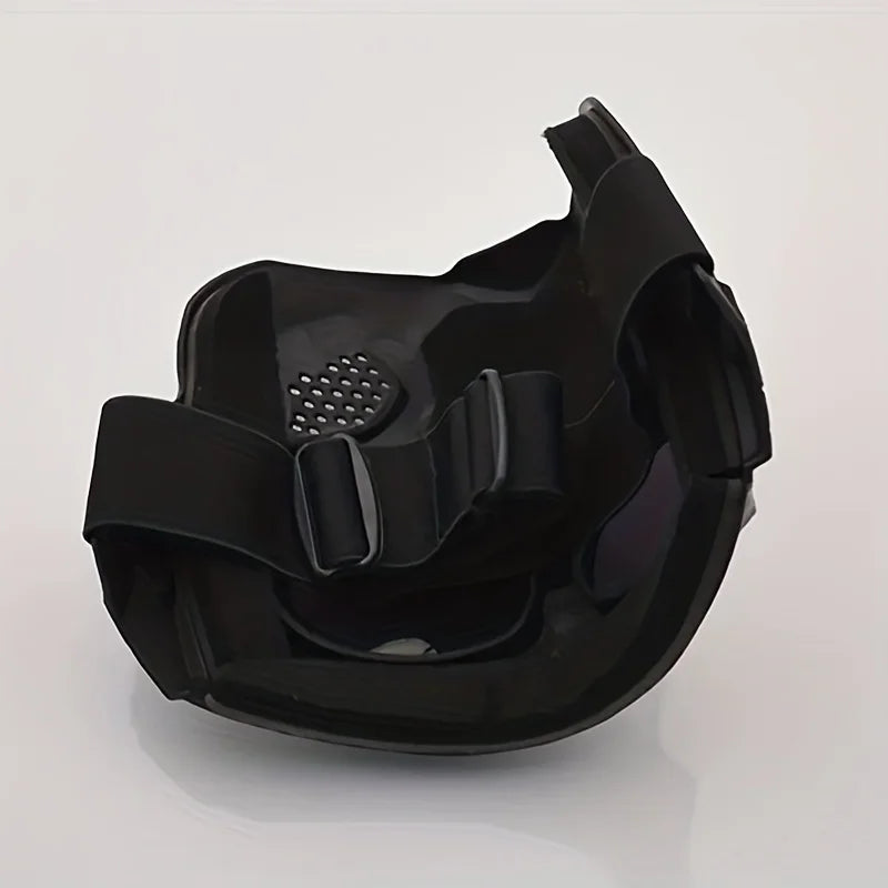 Motorcycle Skull Mask with Windproof Riding Goggles by HitMyNeed