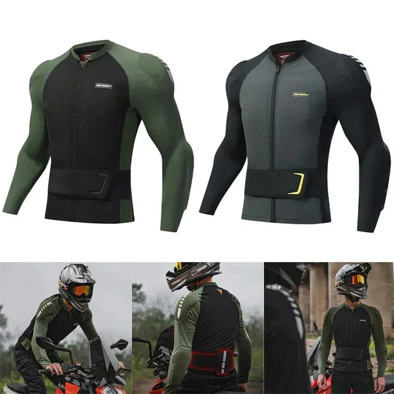 Motorcycle Soft Armor Motocross Protective Jacket by HitMyNeed