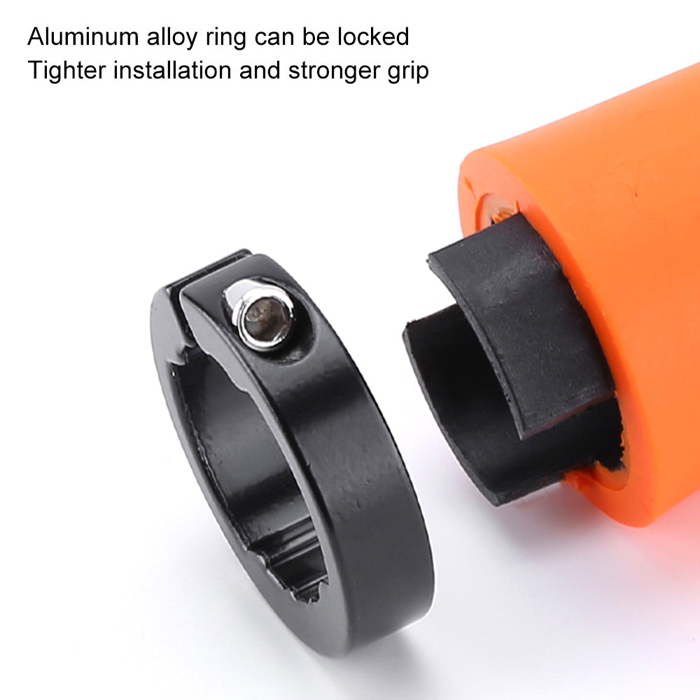 Mountain Bike Rubber Handlebar Grips (Pair) by HitMyNeed