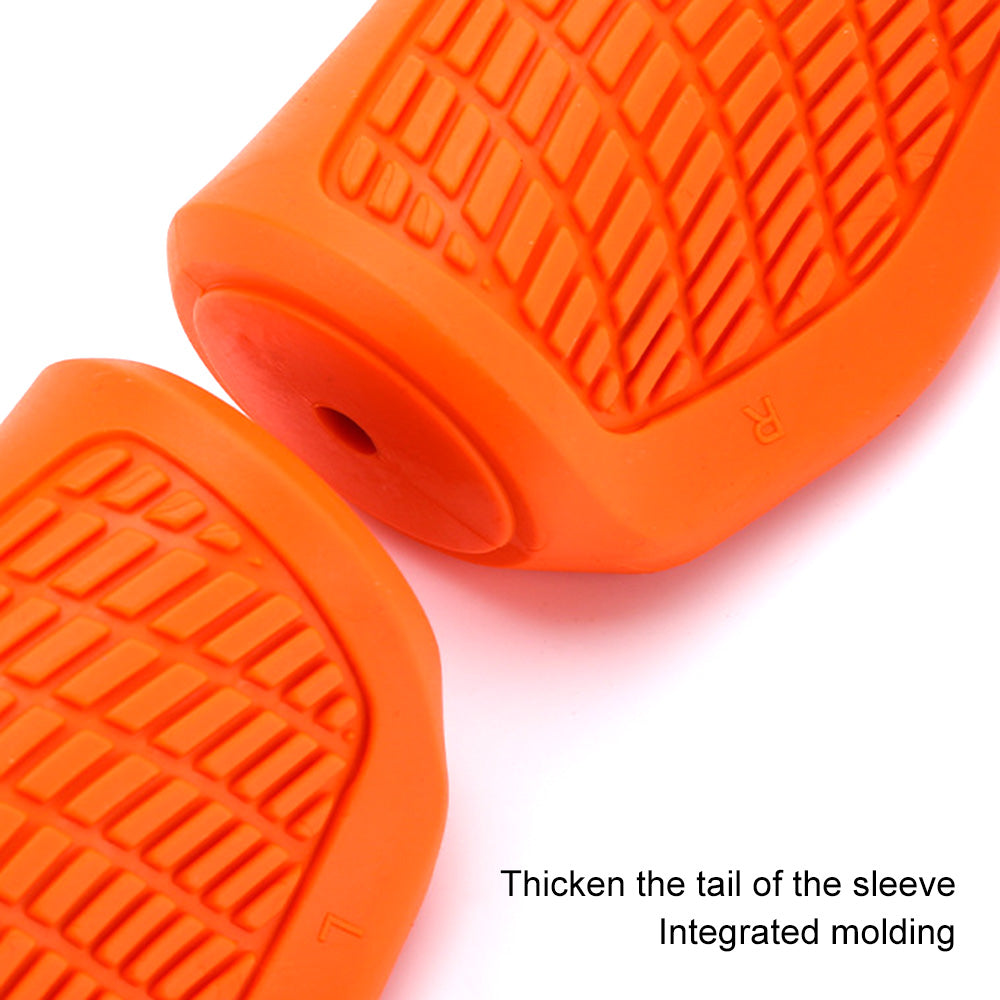 Mountain Bike Rubber Handlebar Grips (Pair) by HitMyNeed