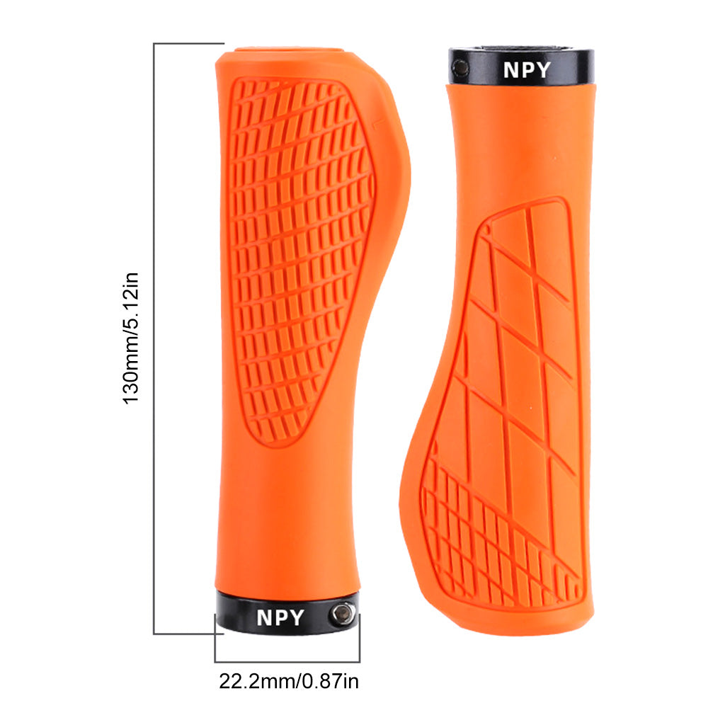 Mountain Bike Rubber Handlebar Grips (Pair) by HitMyNeed