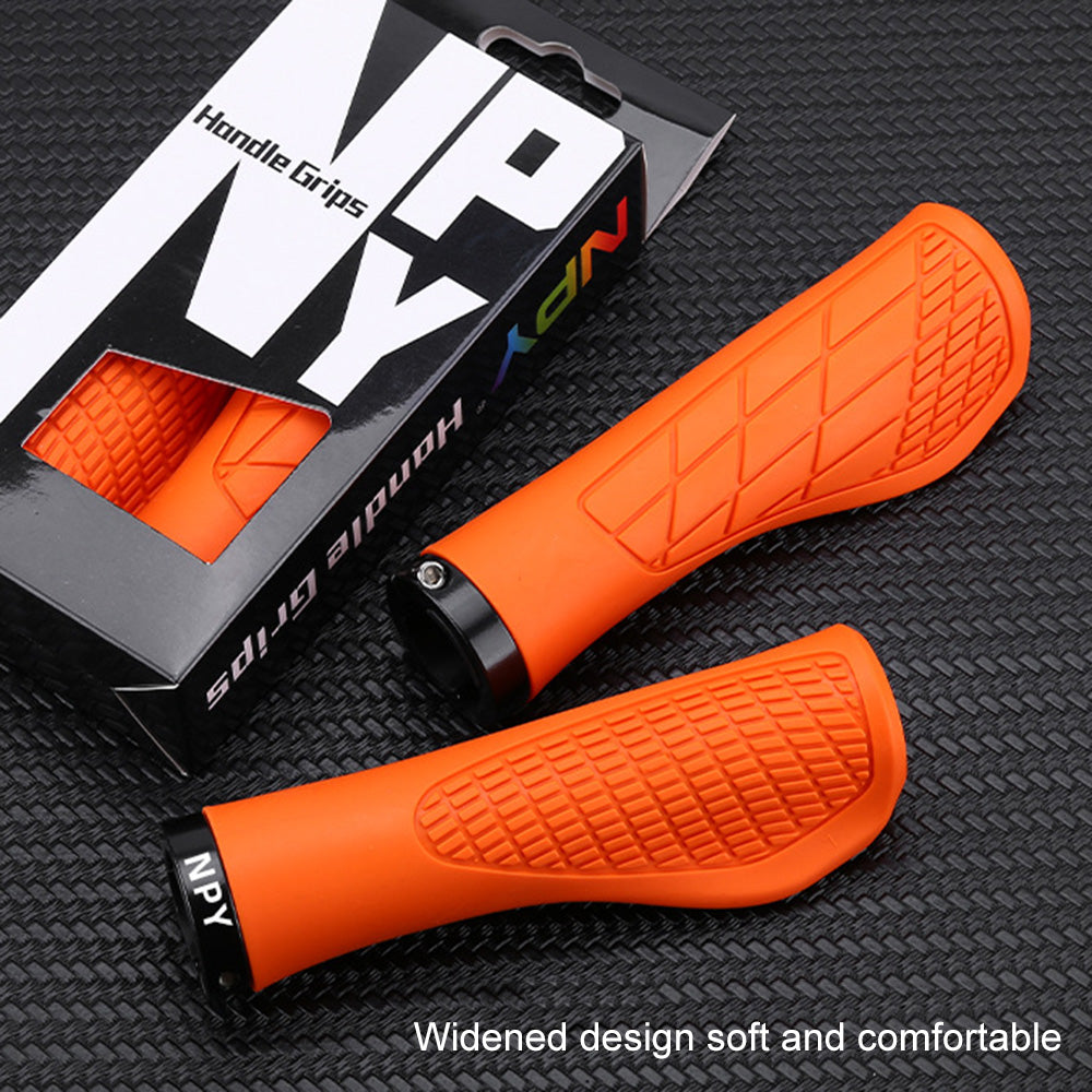 Mountain Bike Rubber Handlebar Grips (Pair) by HitMyNeed