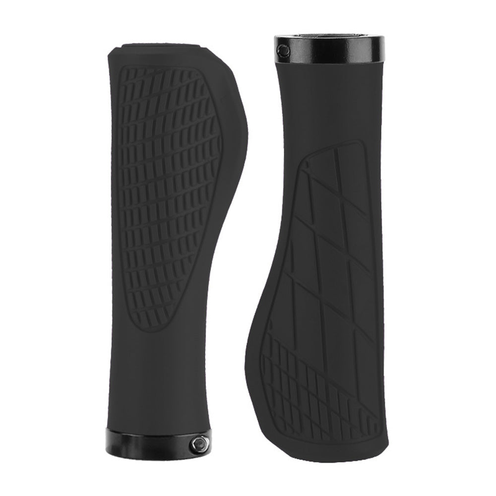 Mountain Bike Rubber Handlebar Grips (Pair) a by HitMyNeed
