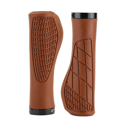 Mountain Bike Rubber Handlebar Grips (Pair) b by HitMyNeed