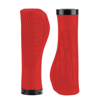 Mountain Bike Rubber Handlebar Grips (Pair) c by HitMyNeed