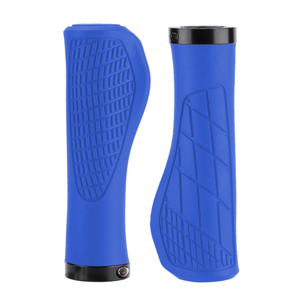 Mountain Bike Rubber Handlebar Grips (Pair) d by HitMyNeed