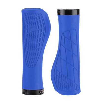 Mountain Bike Rubber Handlebar Grips (Pair) d by HitMyNeed
