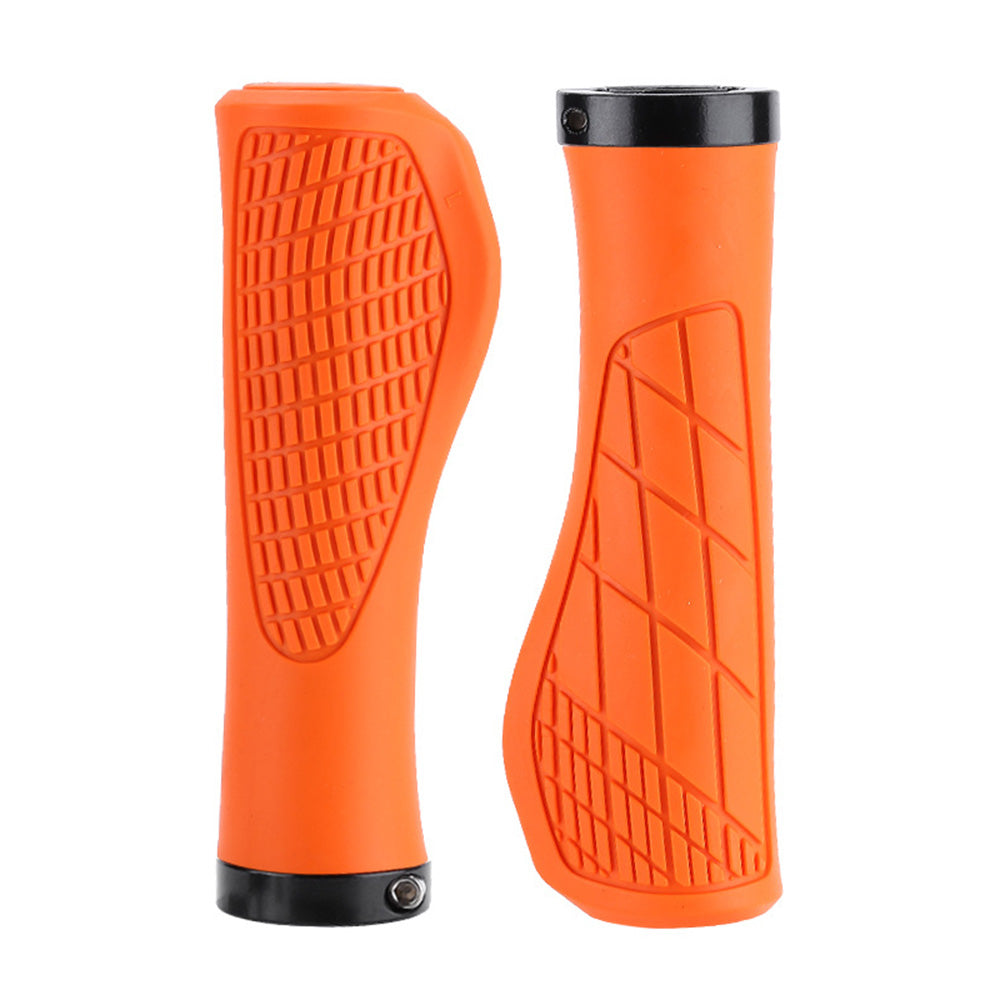 Mountain Bike Rubber Handlebar Grips (Pair) f by HitMyNeed