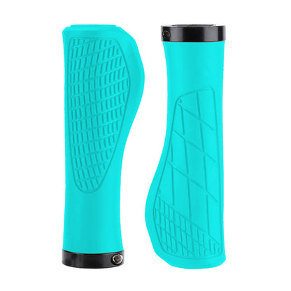 Mountain Bike Rubber Handlebar Grips (Pair) g by HitMyNeed