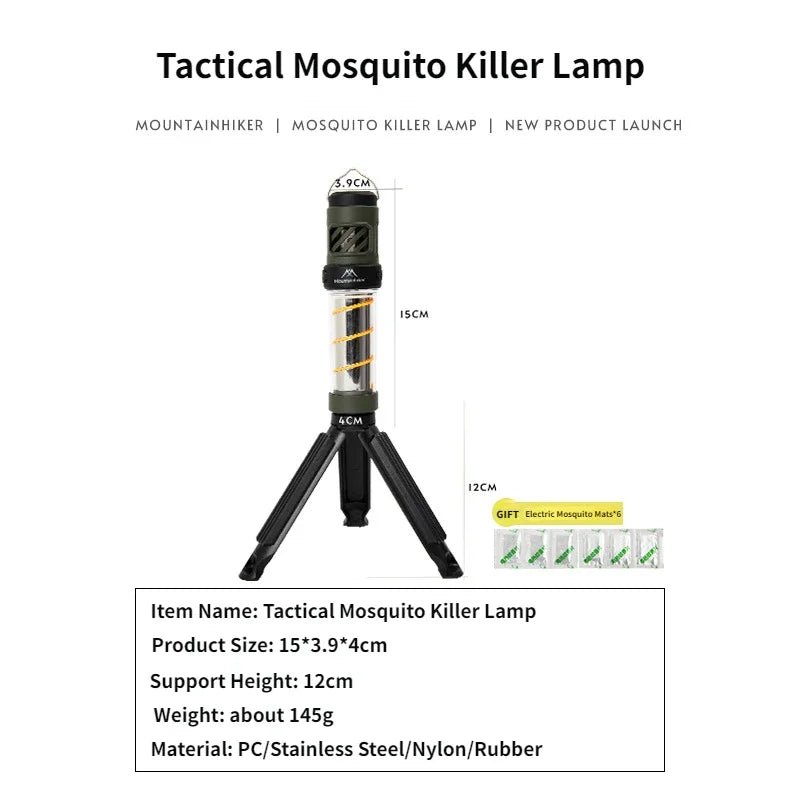 MOUNTAINHIKER Camping Mosquito Killer Lamp & Flashlight by HitMyNeed