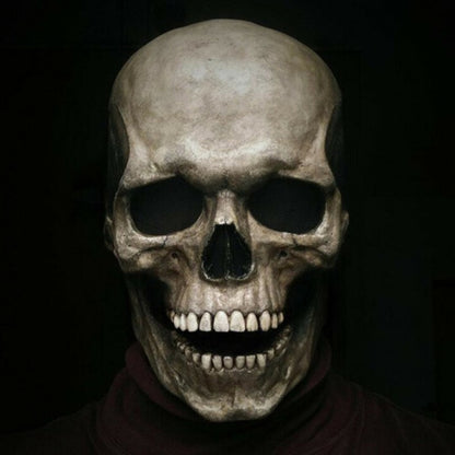 Movable Jaw Full Head Skull Mask for Adults by HitMyNeed