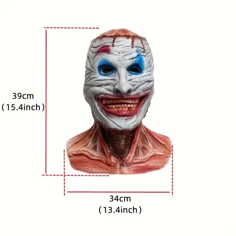 Moving Mouth Latex Horror Skull Mask for Adults by HitMyNeed