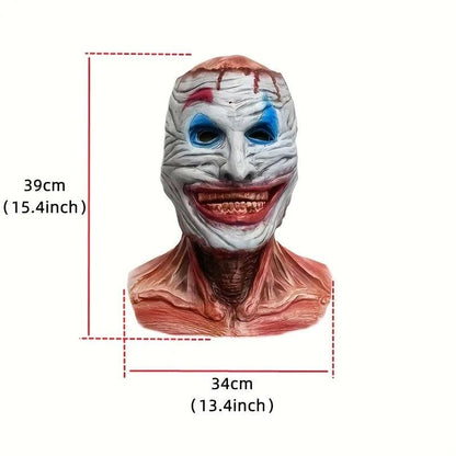Moving Mouth Latex Horror Skull Mask for Adults by HitMyNeed