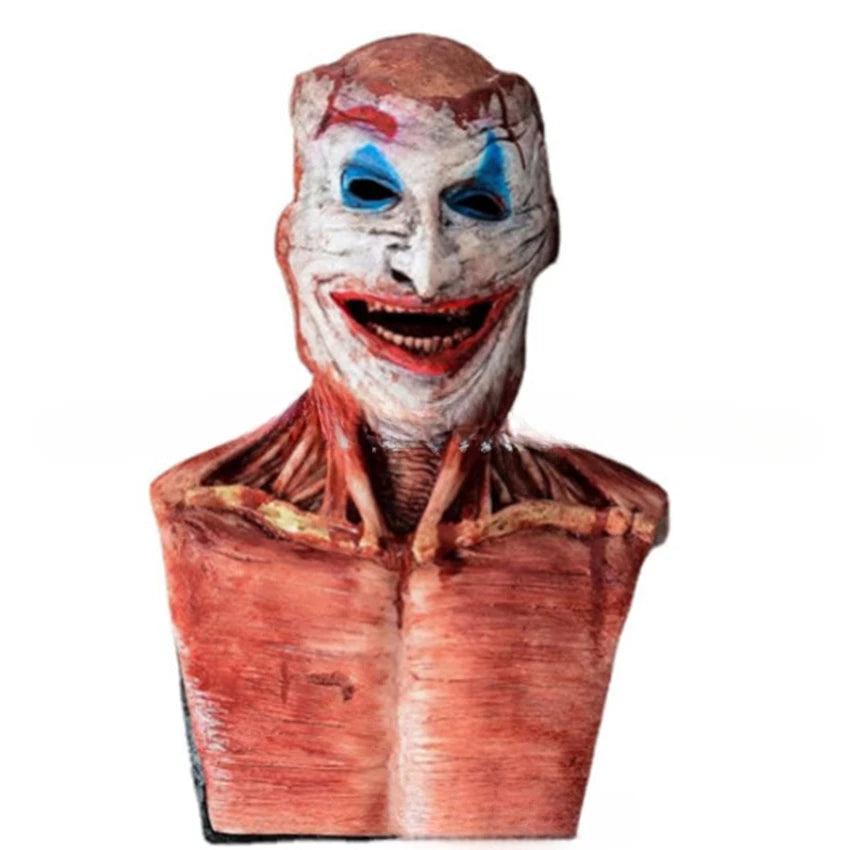 Moving Mouth Latex Horror Skull Mask for Adults magnetic by HitMyNeed