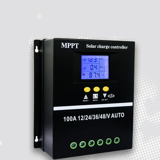 MPPT Solar Charge Controller 60-100A with Dual USB 100a by HitMyNeed