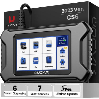 MUCAR CS6 Automotive Scanner 6-System OBD2 Tool by HitMyNeed