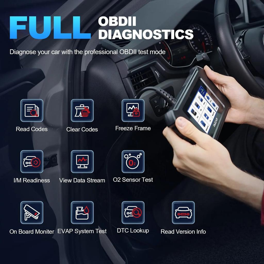 MUCAR CS6 Automotive Scanner 6-System OBD2 Tool by HitMyNeed