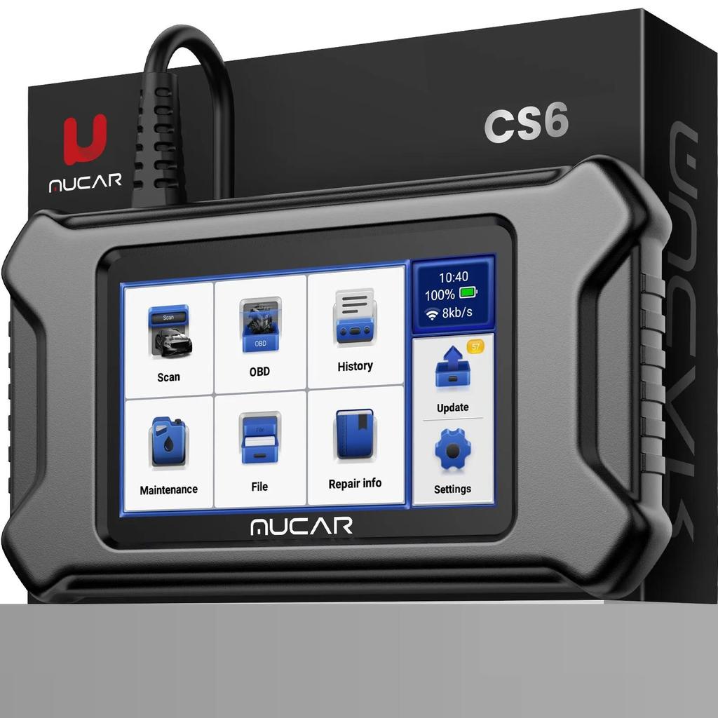 MUCAR CS6 OBD2 6‑System Automotive Diagnostic Scanner by HitMyNeed