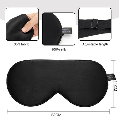 Mulberry Silk Eye Mask with Adjustable Strap by HitMyNeed