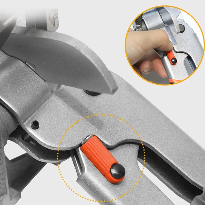 Multi Angle Miter Shear Cutter 45°-135° with Blades by HitMyNeed