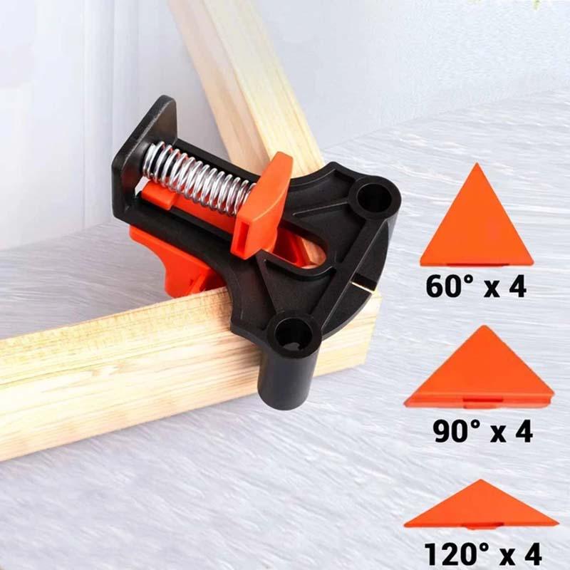 Multi Angle Woodworking Corner Clamps Set (4pcs) by HitMyNeed