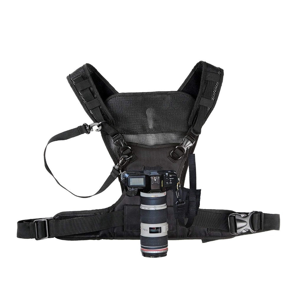 Multi-Camera Harness Vest for Professional Photographers by HitMyNeed