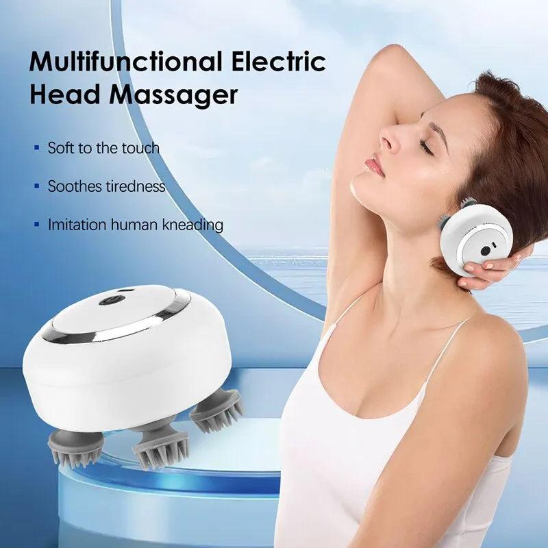 Multi-Claw Electric Head & Body Massager by HitMyNeed