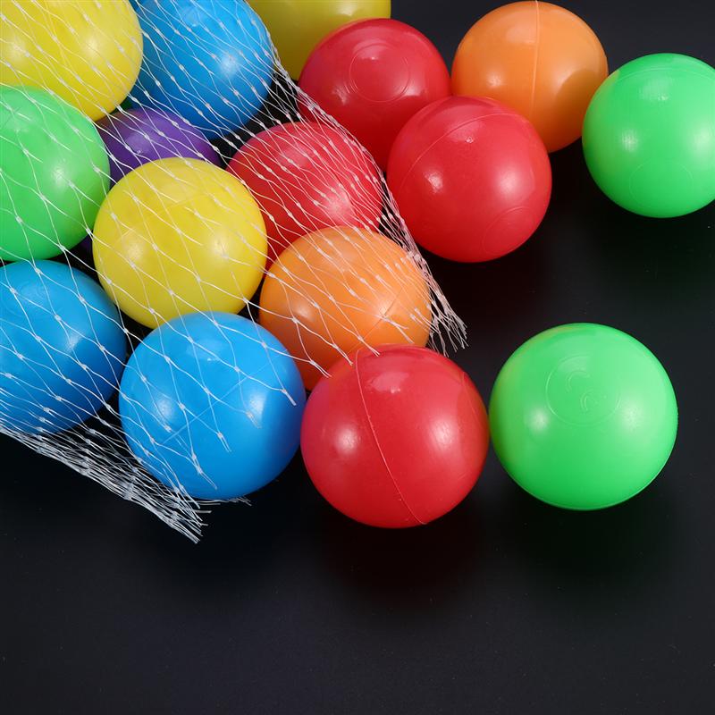 Multi-Color Ball Pit Balls 200 Piece Set with Bag by HitMyNeed