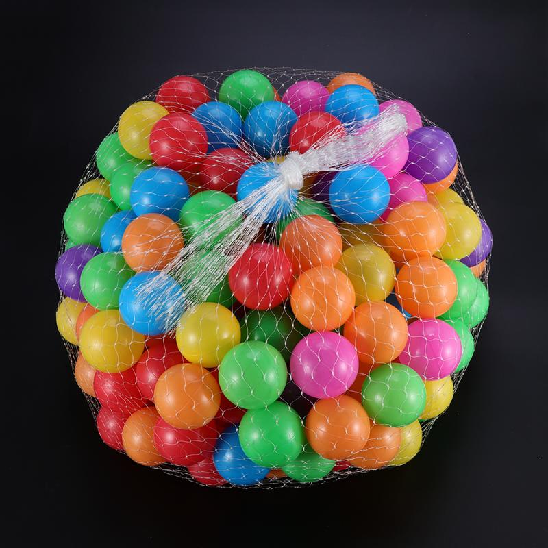 Multi-Color Ball Pit Balls 200 Piece Set with Bag by HitMyNeed