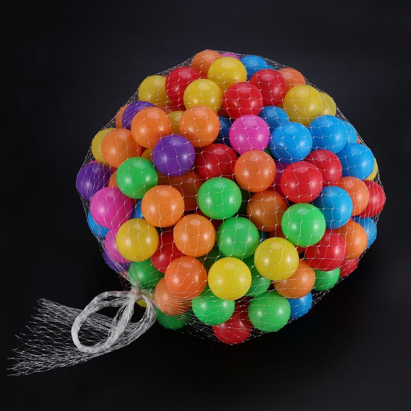 Multi-Color Ball Pit Balls 200 Piece Set with Bag by HitMyNeed