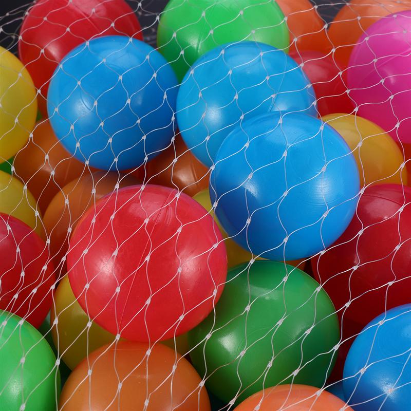 Multi-Color Ball Pit Balls 200 Piece Set with Bag by HitMyNeed