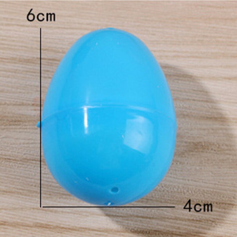 Multi-Color Plastic Egg Shells Set (12 Pieces) by HitMyNeed