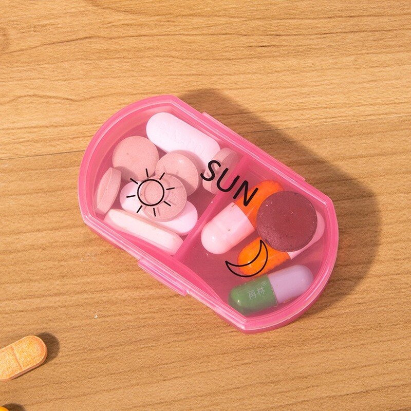 Multi Color Weekly Pill Holder Organizer by HitMyNeed