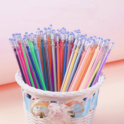 Multi-Colored Gel Pen Refills Set, 100-Pack by HitMyNeed