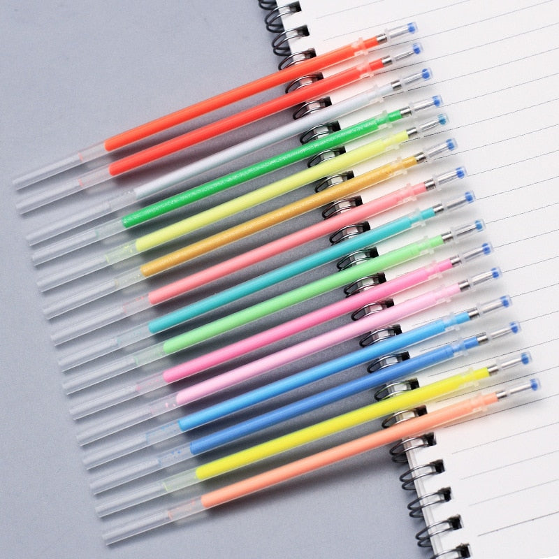 Multi-Colored Gel Pen Refills Set, 100-Pack by HitMyNeed